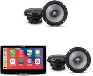 Alpine ILX-F509 Halo9 9" Multimedia Touchscreen Receiver w/ (2) R2-S65 6.5" Coaxial Bundle Alpine ILX-F509 Halo9 9" Multimedia Touchscreen Receiver w/ (2) R2-S65 6.5" Coaxial Bundle