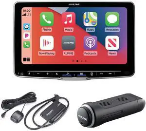 Alpine ILX-F509 Halo9 9" Multimedia Receiver w/ KTX-NS01 Add-on Navigation Module and SXV300v1 Satellite Tuner Alpine ILX-F509 Halo9 9" Multimedia Receiver w/ KTX-NS01 Add-on Navigation Module and SXV300v1 Satellite Tuner