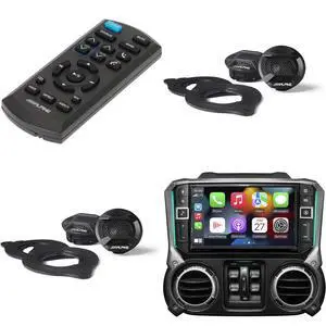 Alpine i509-WRA-JK 9" Multimedia Receiver w/ (2) SPV-10TW-WRA & RUE-4360 Remote Bundle for 11-18 Wrangler Alpine i509-WRA-JK 9" Multimedia Receiver w/ (2) SPV-10TW-WRA & RUE-4360 Remote Bundle for 11-18 Wrangler