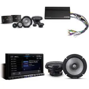 Alpine ILX-507 7-Inch Multimedia Receiver w/ R2-S653 6.5" 3-Way Comp Set & R2-S65 Coaxial Bundle w/ Power Pack Alpine ILX-507 7-Inch Multimedia Receiver w/ R2-S653 6.5" 3-Way Comp Set & R2-S65 Coaxial Bundle w/ Power Pack