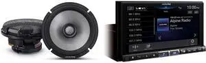 Alpine ILX-507 7-Inch Multimedia Receiver w/ R2-S65 6.5" Coaxial Bundle Alpine ILX-507 7-Inch Multimedia Receiver w/ R2-S65 6.5" Coaxial Bundle