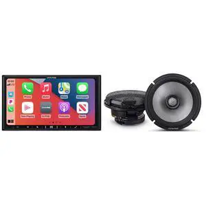 Alpine iLX-407 7-Inch Multimedia Receiver Apple Carplay and Android Auto w/ R2-S65 6.5" Coaxial Bundle Alpine iLX-407 7-Inch Multimedia Receiver Apple Carplay and Android Auto w/ R2-S65 6.5" Coaxial Bundle