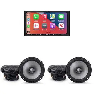 Alpine iLX-407 7-Inch Multimedia Receiver Apple Carplay and Android Auto w/ (2) R2-S65 6.5" Coaxial Bundle Alpine iLX-407 7-Inch Multimedia Receiver Apple Carplay and Android Auto w/ (2) R2-S65 6.5" Coaxial Bundle