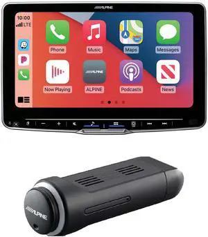 Alpine ILX-F509 Halo9 9" Multimedia Receiver w/ KTX-NS01 Add-on Navigation Module Alpine ILX-F509 Halo9 9" Multimedia Receiver w/ KTX-NS01 Add-on Navigation Module