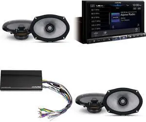 Alpine ILX-507 7-Inch Multimedia Receiver w/ (2) R2-S69 6x9" Coax Bundle w/ Power Pack Alpine ILX-507 7-Inch Multimedia Receiver w/ (2) R2-S69 6x9" Coax Bundle w/ Power Pack