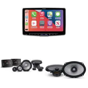 Alpine ILX-F511 Halo11 11" Multimedia Touchscreen Receiver w/ R2-S653 6.5" 3-Way Comp Set & R2-S69 Coaxial Bundle Alpine ILX-F511 Halo11 11" Multimedia Touchscreen Receiver w/ R2-S653 6.5" 3-Way Comp Set & R2-S69 Coaxial Bundle
