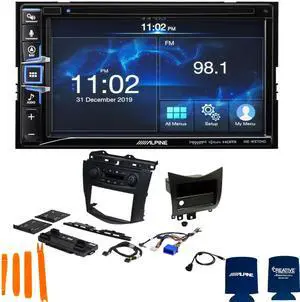 Alpine Bundle - INE-W970HD 6.5-Inch Nav Receiver with PAC RPK4-HD1101 2003-07 Honda Accord Installation Kit Alpine Bundle - INE-W970HD 6.5-Inch Nav Receiver with PAC RPK4-HD1101 2003-07 Honda Accord Installation Kit
