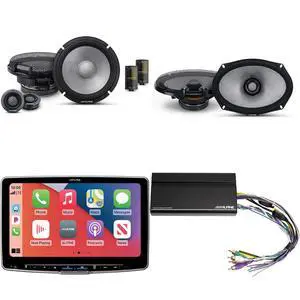 Alpine ILX-F511 Halo11 11" Multimedia Touchscreen Receiver w/ KTA-450 Powerpack Amp & 6.5" & 6x9" R2 Speaker Bundle - R2-S65C 2-Way Comp. Set & a Pair of R2-S69 Alpine ILX-F511 Halo11 11" Multimedia Touchscreen Receiver w/ KTA-450 Powerpack Amp & 6.5" & 6x9" R2 Speaker Bundle - R2-S65C 2-Way Comp. Set & a Pair of R2-S69