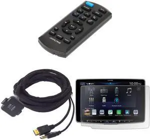 Alpine KCU-315UH USB / HDMI Extension Cable & KAE-HF11DA Anti-Reflective Screen Protector for iLX-F511, RUE-4360 Wireless Remote Bundle Alpine KCU-315UH USB / HDMI Extension Cable & KAE-HF11DA Anti-Reflective Screen Protector for iLX-F511, RUE-4360 Wireless Remote Bundle