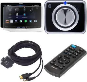 Alpine KCU-315UH USB / HDMI Extension Cable & KAE-HF9DA, RUE-4360 & RUX-H02 Bass Knob Alpine KCU-315UH USB / HDMI Extension Cable & KAE-HF9DA, RUE-4360 & RUX-H02 Bass Knob
