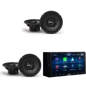 Alpine iLX-W670 Digital Multimedia Receiver w/ (2) DM-65-G 6.5 " Coaxial Bundle Alpine iLX-W670 Digital Multimedia Receiver w/ (2) DM-65-G 6.5 " Coaxial Bundle