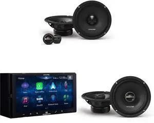 Alpine iLX-W670 Digital Multimedia Receiver w/ DM-65C-G 6.5" Component 2-Way & DM-65-G 6.5 " Coaxial Bundle Alpine iLX-W670 Digital Multimedia Receiver w/ DM-65C-G 6.5" Component 2-Way & DM-65-G 6.5 " Coaxial Bundle