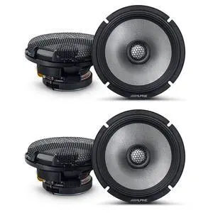 Alpine Two Pairs of R2-S65 Type R High-Resolution 6.5" Coaxial Speakers Alpine Two Pairs of R2-S65 Type R High-Resolution 6.5" Coaxial Speakers
