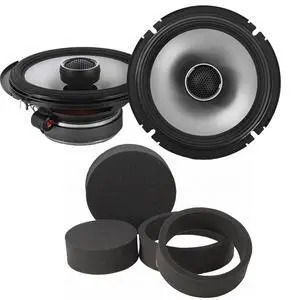 Alpine S2-S65 6.5" Type S Coax Speakers with Stinger RKFR6 Roadkill Fast Rings 6" & 6.5" Alpine S2-S65 6.5" Type S Coax Speakers with Stinger RKFR6 Roadkill Fast Rings 6" & 6.5"