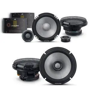 Alpine R-Series 6.5" 2 Way Component and Coaxial Bundle R2-S652 & R2-S65 Alpine R-Series 6.5" 2 Way Component and Coaxial Bundle R2-S652 & R2-S65