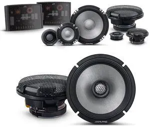 Alpine 6.5" R2 High-Resolution Speaker Bundle - A Pair of R2-S6533-Way Component Speakers & a Pair of R2-S65 6.5" Coaxial Speakers Alpine 6.5" R2 High-Resolution Speaker Bundle - A Pair of R2-S6533-Way Component Speakers & a Pair of R2-S65 6.5" Coaxial Speakers