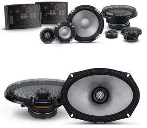 Alpine 6.5" & 6x9" R2 High-Resolution Speaker Bundle - A Pair of R2-S6533-Way Component Speakers & a Pair of R2-S69 6x9 Coaxial Speakers Alpine 6.5" & 6x9" R2 High-Resolution Speaker Bundle - A Pair of R2-S6533-Way Component Speakers & a Pair of R2-S69 6x9 Coaxial Speakers