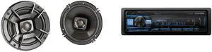 Alpine UTE-63BT Single Din Source Unit w/ ( 1 Pair ) DB652 6.5" Speaker Bundle Alpine UTE-63BT Single Din Source Unit w/ ( 1 Pair ) DB652 6.5" Speaker Bundle