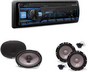 Alpine UTE-83BT with SXE-1751S 6.5in & SXE-6926S 6x9 Speakers Alpine UTE-83BT with SXE-1751S 6.5in & SXE-6926S 6x9 Speakers