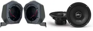 Alpine DM-65-G 6.5" Coaxial Speaker Set & BR-2B65U 21-23 Bronco 2-Door Speaker Upgrade Pods Alpine DM-65-G 6.5" Coaxial Speaker Set & BR-2B65U 21-23 Bronco 2-Door Speaker Upgrade Pods