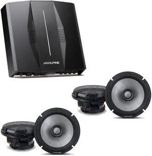 Alpine PXE-C80-88 OPTIM8 8-Channel Hi-Res Digital Sound Processor Amplifier w/ (2) R2-S65 Bundle Alpine PXE-C80-88 OPTIM8 8-Channel Hi-Res Digital Sound Processor Amplifier w/ (2) R2-S65 Bundle