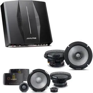 Alpine PXE-C80-88 OPTIM8 8-Channel Hi-Res Digital Sound Processor Amplifier w/ R2-S652 & R2-S65 Bundle Alpine PXE-C80-88 OPTIM8 8-Channel Hi-Res Digital Sound Processor Amplifier w/ R2-S652 & R2-S65 Bundle