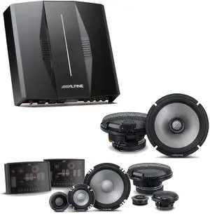 Alpine PXE-C80-88 OPTIM8 8-Channel Hi-Res Digital Sound Processor Amplifier w/ R2-S653 & R2-S65 Bundle Alpine PXE-C80-88 OPTIM8 8-Channel Hi-Res Digital Sound Processor Amplifier w/ R2-S653 & R2-S65 Bundle