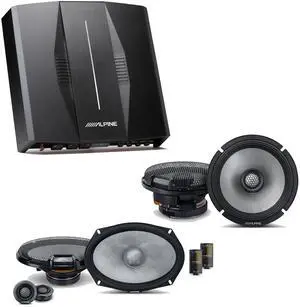 Alpine PXE-C80-88 OPTIM8 8-Channel Hi-Res Digital Sound Processor Amplifier w/ R2-S69C & R2-S65 Bundle Alpine PXE-C80-88 OPTIM8 8-Channel Hi-Res Digital Sound Processor Amplifier w/ R2-S69C & R2-S65 Bundle