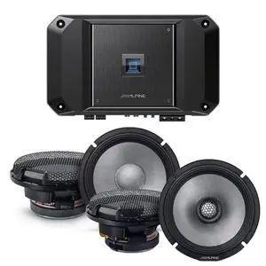Alpine R2-A60F Type R 600 Watt 4-Channel Amplifier with 1 Pais R2-S65C Type-R 6x9" Component Speakers, 1 pair R2-S65 Type-R 6.5" Coax Speakers and Wiring Kit Alpine R2-A60F Type R 600 Watt 4-Channel Amplifier with 1 Pais R2-S65C Type-R 6x9" Component Speakers, 1 pair R2-S65 Type-R 6.5" Coax Speakers and Wiring Kit