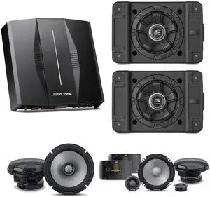 Alpine PXE-C80-88 OPTIM8 8-Channel Hi-Res Digital Sound Processor Amplifier w/ (2) SS-SB10 Subwoofer, R2-S652 & R2-S65 Bundle Alpine PXE-C80-88 OPTIM8 8-Channel Hi-Res Digital Sound Processor Amplifier w/ (2) SS-SB10 Subwoofer, R2-S652 & R2-S65 Bundle