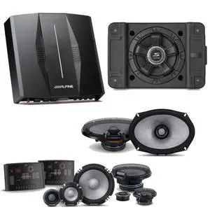 Alpine PXE-C80-88 OPTIM8 8-Channel Hi-Res Digital Sound Processor Amplifier w/ SS-SB10 Subwoofer, R2-S653 & R2-S69 Bundle Alpine PXE-C80-88 OPTIM8 8-Channel Hi-Res Digital Sound Processor Amplifier w/ SS-SB10 Subwoofer, R2-S653 & R2-S69 Bundle