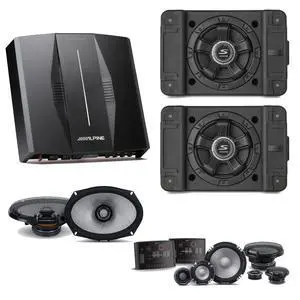 Alpine PXE-C80-88 OPTIM8 8-Channel Hi-Res Digital Sound Processor Amplifier w/ (2) SS-SB10 Subwoofer, R2-S653 & R2-S69 Bundle Alpine PXE-C80-88 OPTIM8 8-Channel Hi-Res Digital Sound Processor Amplifier w/ (2) SS-SB10 Subwoofer, R2-S653 & R2-S69 Bundle