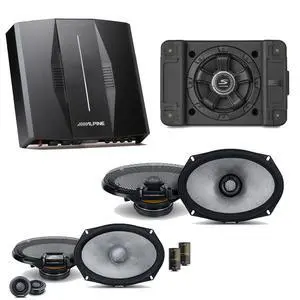 Alpine PXE-C80-88 OPTIM8 8-Channel Hi-Res Digital Sound Processor Amplifier w/ SS-SB12 Subwoofer, R2-S69C & R2-S69 Bundle Alpine PXE-C80-88 OPTIM8 8-Channel Hi-Res Digital Sound Processor Amplifier w/ SS-SB12 Subwoofer, R2-S69C & R2-S69 Bundle
