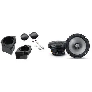 Alpine R2-S65 6.5" R-Series Coaxial Speakers and Front 6.5" Speaker Pods with Tweeter Adaptors Compatible with Jeep JL (2018-2023) & JT (2020-2023) Alpine R2-S65 6.5" R-Series Coaxial Speakers and Front 6.5" Speaker Pods with Tweeter Adaptors Compatible with Jeep JL (2018-2023) & JT (2020-2023)