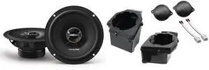 Alpine EL-E65-G 6.5" EL-Series Coaxial Speakers and Front 6.5" Speaker Pods with Tweeter Adaptors Compatible with Jeep JL (2018-2023) & JT (2020-2023) Alpine EL-E65-G 6.5" EL-Series Coaxial Speakers and Front 6.5" Speaker Pods with Tweeter Adaptors Compatible with Jeep JL (2018-2023) & JT (2020-2023)
