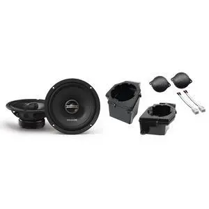 Alpine DM-65-G 6.5" DM-Series Coaxial Speakers and Front 6.5" Speaker Pods with Tweeter Adaptors Compatible with Jeep JL (2018-2023) & JT (2020-2023) Alpine DM-65-G 6.5" DM-Series Coaxial Speakers and Front 6.5" Speaker Pods with Tweeter Adaptors Compatible with Jeep JL (2018-2023) & JT (2020-2023)