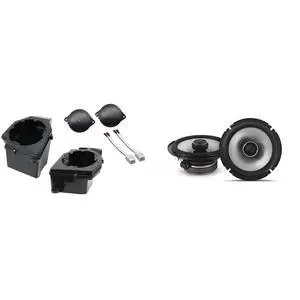 Alpine S2-S65 6.5" S-Series Coaxial Speakers and Front 6.5" Speaker Pods with Tweeter Adaptors Compatible with Jeep JL (2018-2023) & JT (2020-2023) Alpine S2-S65 6.5" S-Series Coaxial Speakers and Front 6.5" Speaker Pods with Tweeter Adaptors Compatible with Jeep JL (2018-2023) & JT (2020-2023)