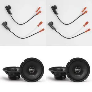 Alpine DM ( 2 Pair ) 6.5" w/ Speaker Wiring Harness For select 1988-up GM vehicles Alpine DM ( 2 Pair ) 6.5" w/ Speaker Wiring Harness For select 1988-up GM vehicles