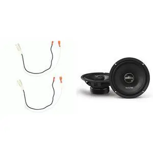 Alpine DM 6.5" w/ Toyota 1987-Up Speaker Harness - Pair Alpine DM 6.5" w/ Toyota 1987-Up Speaker Harness - Pair