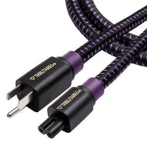 Tributaries 6P-C7-030D Series 6 MOLDED 3 Feet C7 Gauge Power Cord Tributaries 6P-C7-030D Series 6 MOLDED 3 Feet C7 Gauge Power Cord