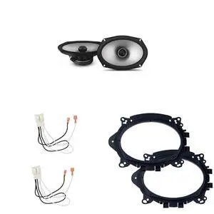 Alpine Speakers 6X9 inch for Ford F-150 2015-2024 Upgrade Kit - Pair of S2 Series with Adapters and Harness, Car Audio Front Door Speaker S2-S69 Alpine Speakers 6X9 inch for Ford F-150 2015-2024 Upgrade Kit - Pair of S2 Series with Adapters and Harness, Car Audio Front Door Speaker S2-S69