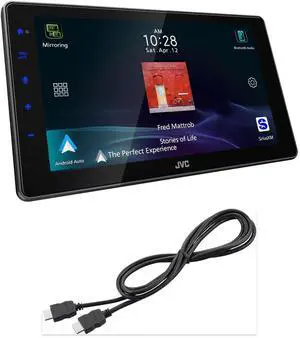 JVC KW-Z900W 9in CarPlay Stereo + KS-U60 HDMI Extension Cable JVC KW-Z900W 9in CarPlay Stereo + KS-U60 HDMI Extension Cable
