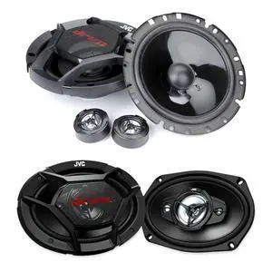 JVC 6.75in Component + 6x9 4-Way Speaker Upgrade Bundle JVC 6.75in Component + 6x9 4-Way Speaker Upgrade Bundle