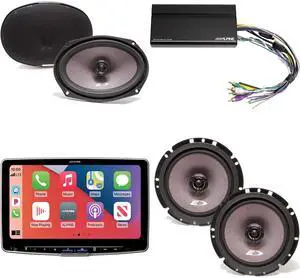 Alpine ILX-F511 Halo11 11" Multimedia Touchscreen Receiver & A Pair Alpine SXE-1726S 6.5" Coax, SXE-6926S 6x9 Coax & Power Pack Alpine ILX-F511 Halo11 11" Multimedia Touchscreen Receiver & A Pair Alpine SXE-1726S 6.5" Coax, SXE-6926S 6x9 Coax & Power Pack
