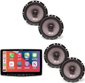 Alpine ILX-F511 11" Multimedia Receiver + 2 Pairs Alpine SXE-1726S 6.5 Alpine ILX-F511 11" Multimedia Receiver + 2 Pairs Alpine SXE-1726S 6.5