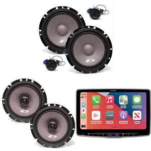Alpine ILX-F511 Halo11 11" Multimedia Touchscreen Receiver w/ A Pair Alpine SXE-1751S 6.5" Component and A Pair SXE-1726S 6.5" Coax Speakers Alpine ILX-F511 Halo11 11" Multimedia Touchscreen Receiver w/ A Pair Alpine SXE-1751S 6.5" Component and A Pair SXE-1726S 6.5" Coax Speakers