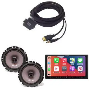 Alpine iLX-407, KCU-315UH USB / HDMI Extension Cable w/ Alpine SXE-1726S 6.5" Coax Alpine iLX-407, KCU-315UH USB / HDMI Extension Cable w/ Alpine SXE-1726S 6.5" Coax