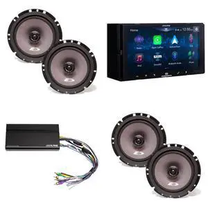 Alpine iLX-W670-S Digital Multimedia Receiver w/ 2 Pairs Alpine SXE-1726S 6.5" Coax & Power Pack Alpine iLX-W670-S Digital Multimedia Receiver w/ 2 Pairs Alpine SXE-1726S 6.5" Coax & Power Pack
