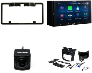 Alpine iLX-W670-S 7-Inch Receiver + PAC RPK4-HD1101 2003-07 Honda Accord Kit + Back up Camera and License Plate Frame Alpine iLX-W670-S 7-Inch Receiver + PAC RPK4-HD1101 2003-07 Honda Accord Kit + Back up Camera and License Plate Frame