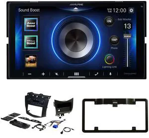 Alpine ILX-W670 7-Inch Receiver + PAC RPK4-HD1101 2003-07 Honda Accord Kit + Back up Camera and License Plate Frame Alpine ILX-W670 7-Inch Receiver + PAC RPK4-HD1101 2003-07 Honda Accord Kit + Back up Camera and License Plate Frame